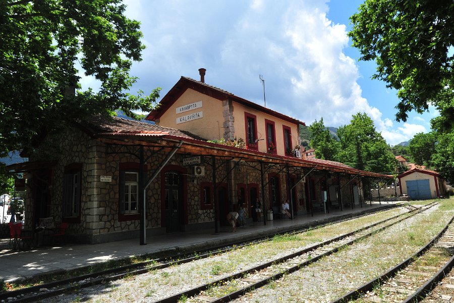 2014.06.18 Zahnradbahn in Griechenland Diakopto–Kalavryta (98)